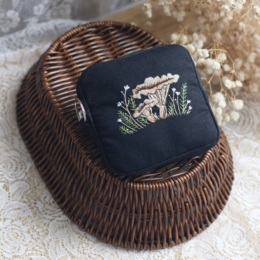 Forest chanterelle pouch